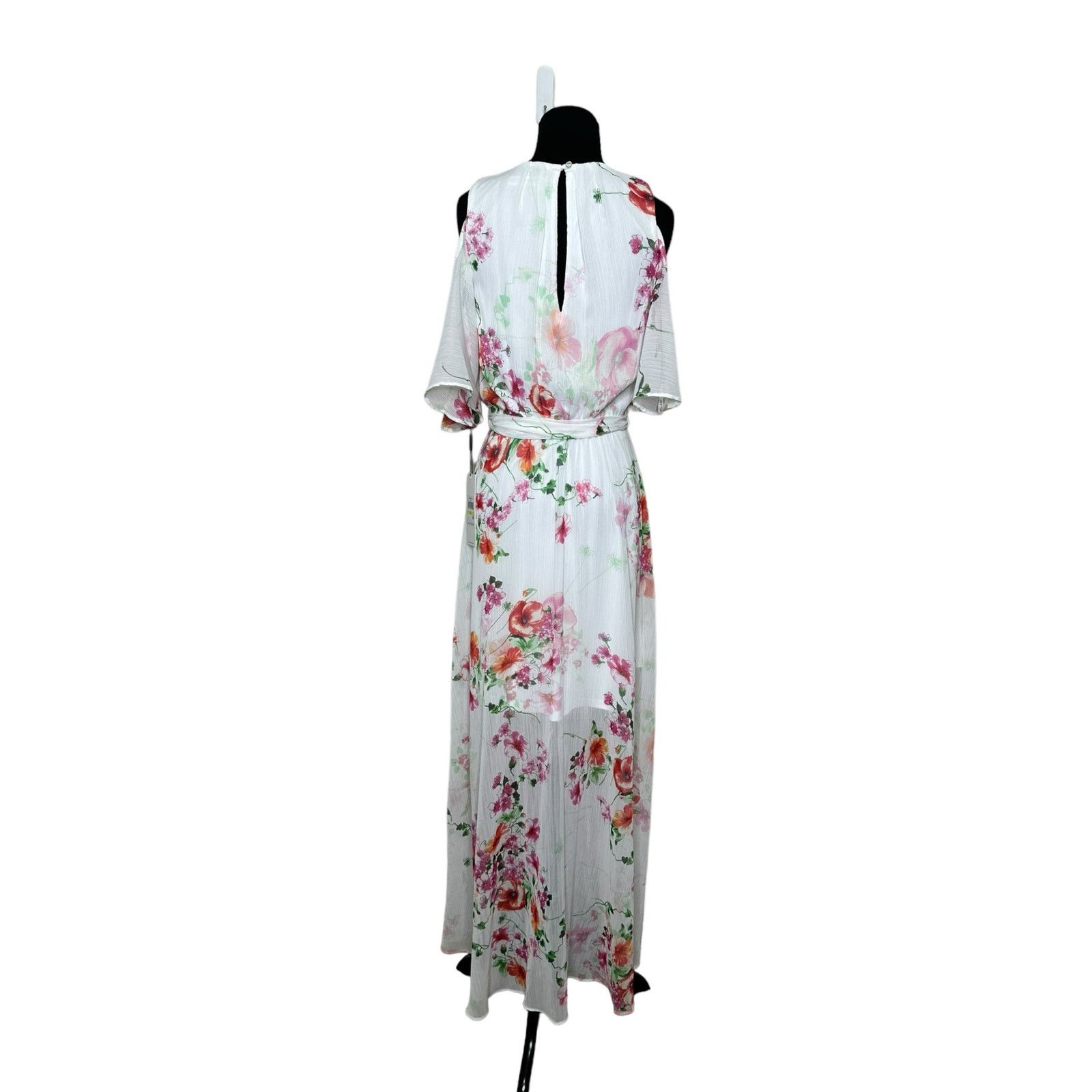Calvin Klein Calvin Klein floral print cold shoulder maxi dress size 4 Size S / US 4 / IT 40 - 11 Thumbnail