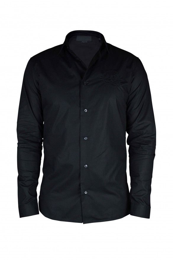 Philipp Plein Gold Cut LS Skull shirt Size US S / EU 44-46 / 1 - 1 Thumbnail