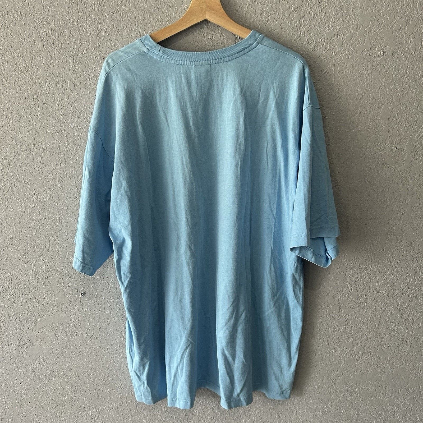 Nike Vintage Nike Swoosh Tshirt Men’s Xxl Tall Sportswear Baby Bl Size US XXL / EU 58 / 5 - 3 Thumbnail