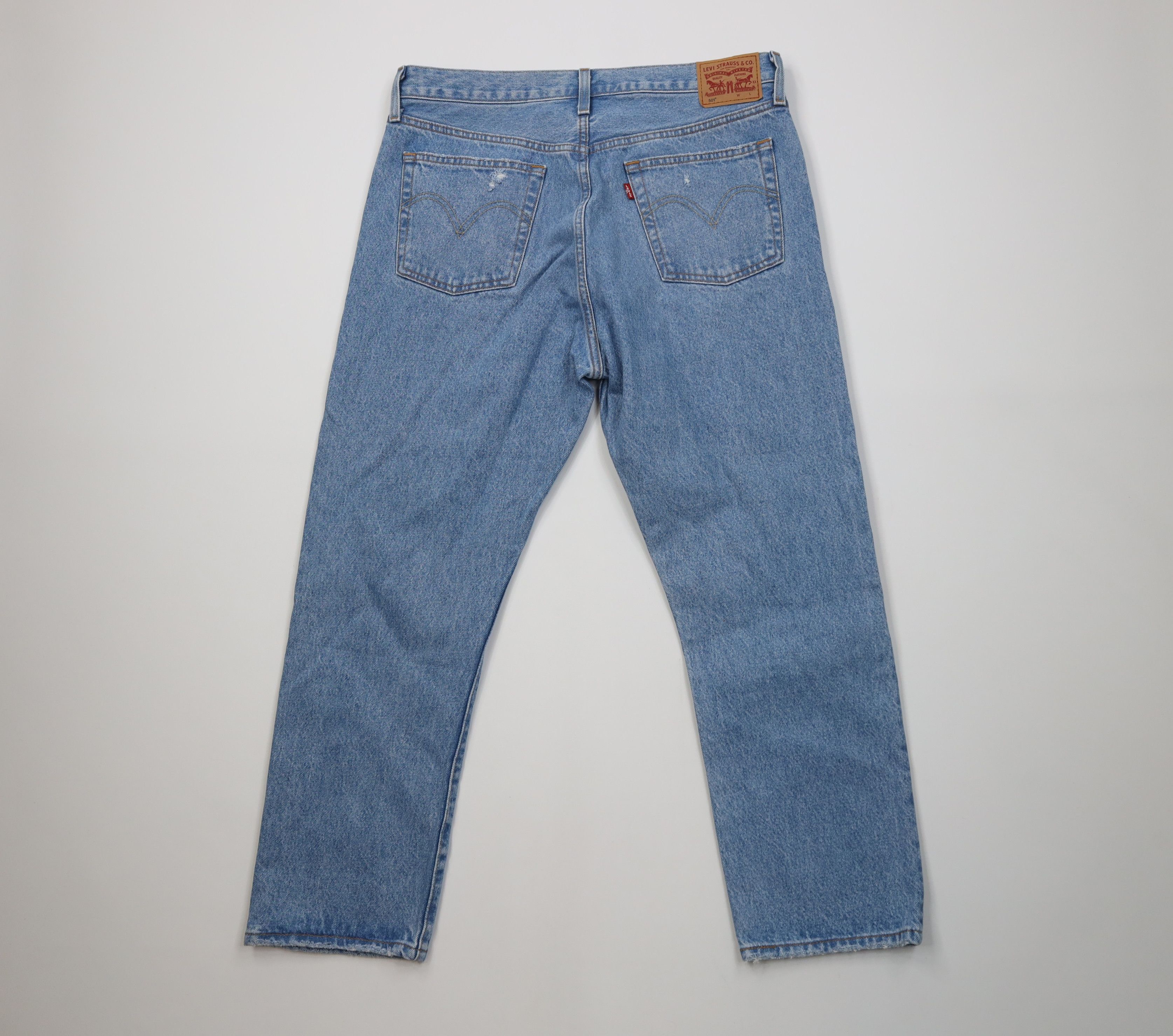 Levi's Vintage Y2K Levis 501xx Button Fly Straight Leg Jeans Size US 32 / EU 48 - 9 Thumbnail