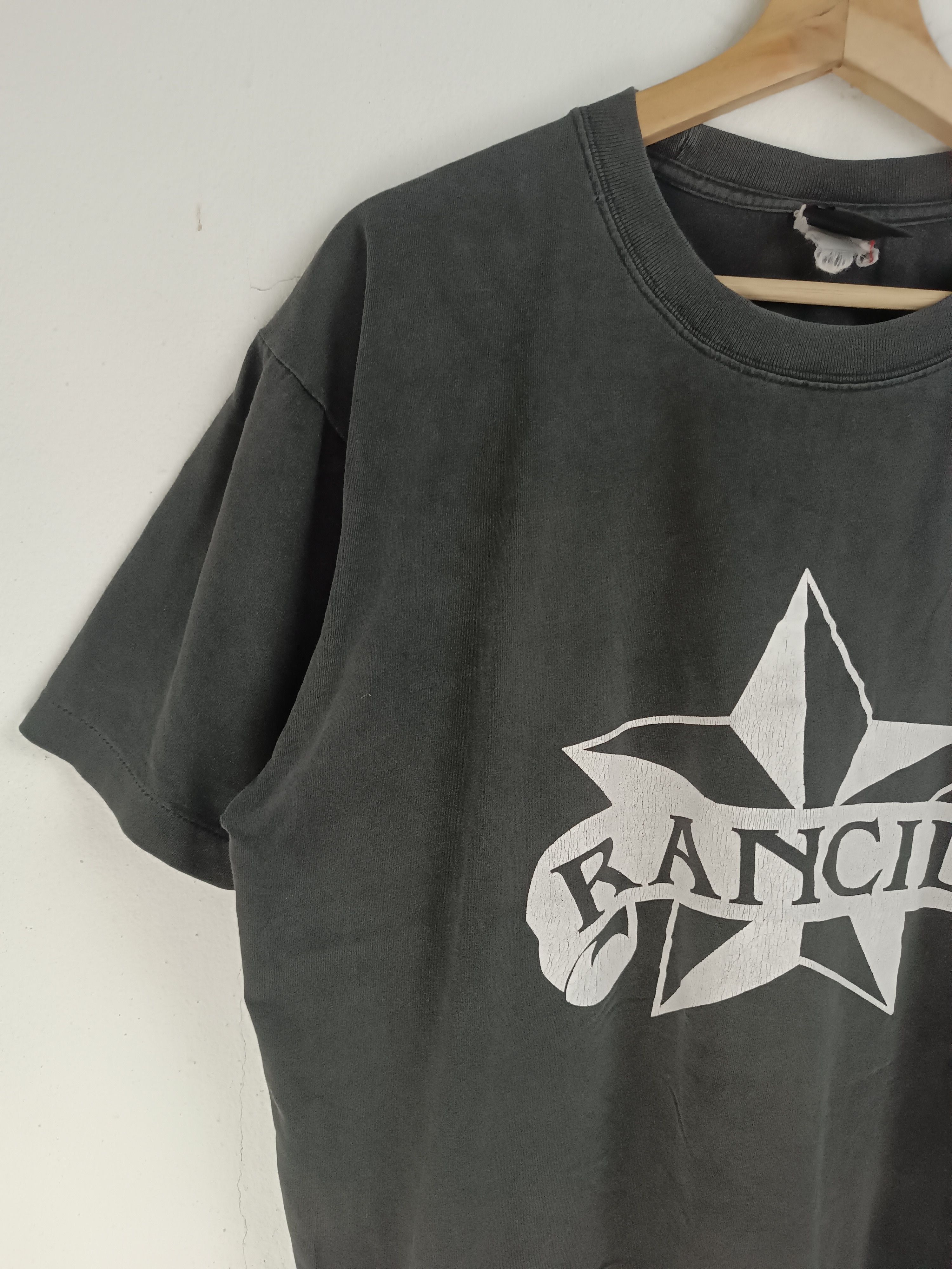 Vintage VINTAGE 90'S RANCID PUNK LOGO VERY RARE ramones ska Size US XL / EU 56 / 4 - 5 Thumbnail
