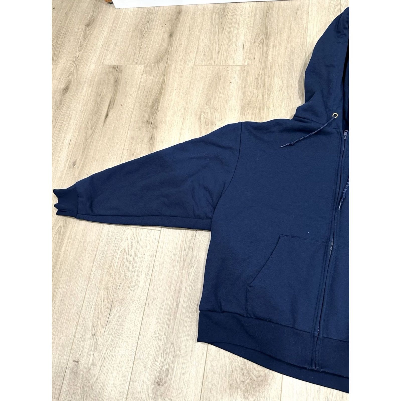 Vintage VINTAGE Camber Hoodie Men 3XL Full Zip Sweatshirt Blue Thermal Lined Fleece Cotton Blend knit Regular 90s Size US XXL / EU 58 / 5 - 4 Thumbnail
