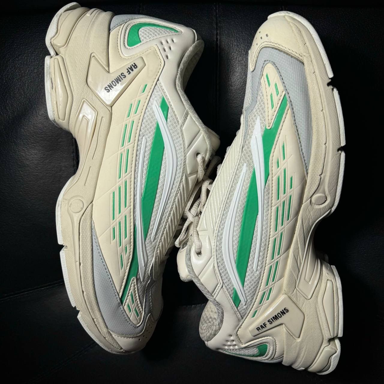 Raf Simons 44 Raf Simons UltraSceptre White Green Size US 11 / EU 44 - 4 Thumbnail