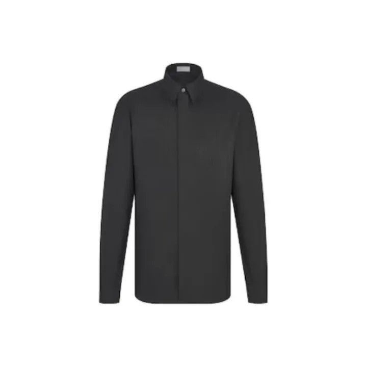 Other Dior Dior Essentials Black Button-Up Shirt 0079-2507 Size US M / EU 48-50 / 2 - 1 Thumbnail