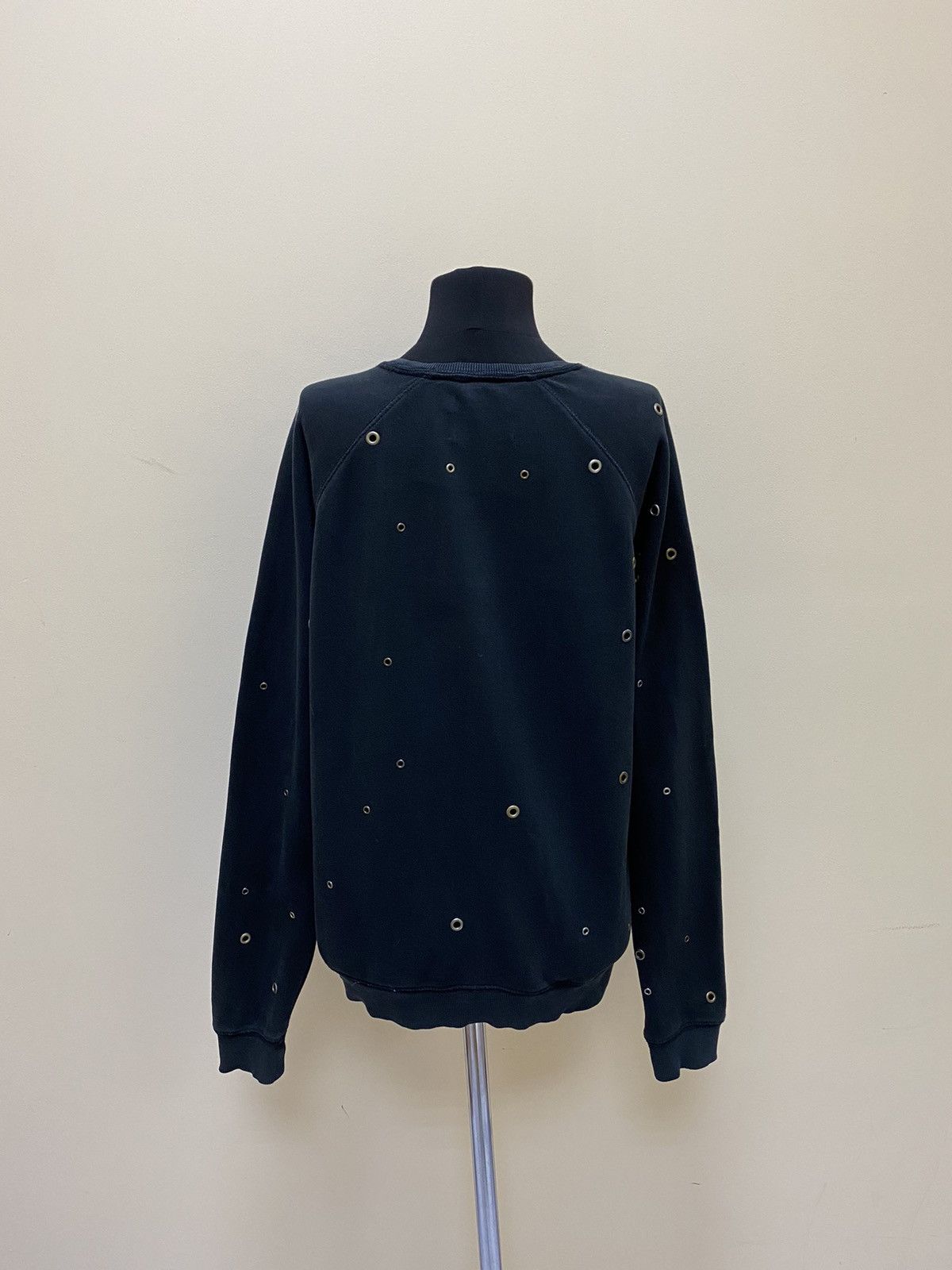 Zadig & Voltaire Zadig Voltaire Womens Black Designer Long Sleeve Sweatshirt Size M / US 6-8 / IT 42-44 - 6 Thumbnail