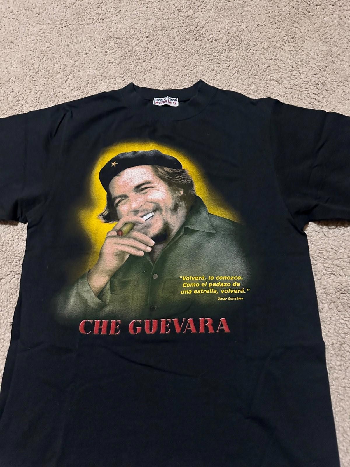 The Unbranded Brand Vtg Che Guevara black t-shirt size S Size US S / EU 44-46 / 1 - 3 Thumbnail