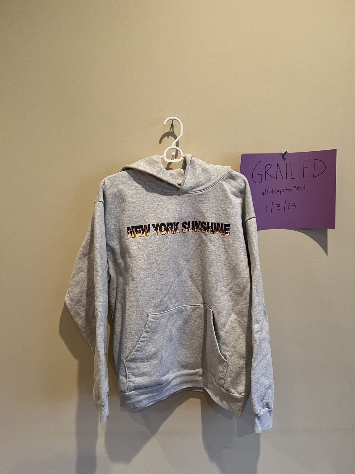 New York Sunshine New York Sunshine “Hell” Hoodie Size US L / EU 52-54 / 3 - 1 Thumbnail
