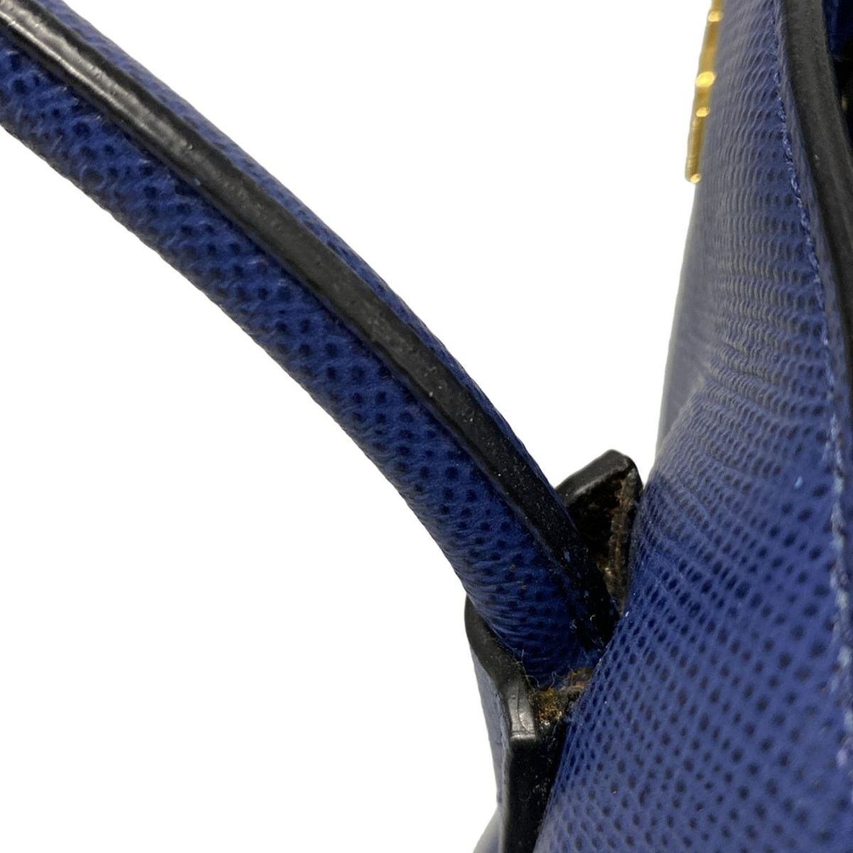 Prada PRADA Logo Tote Bag BN2729 Saffiano Cuir (Leather) Size ONE SIZE - 15 Thumbnail