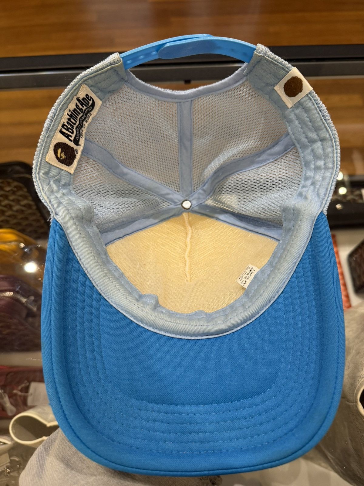 Bape Bape Star Trucker Hat Size ONE SIZE - 6 Thumbnail