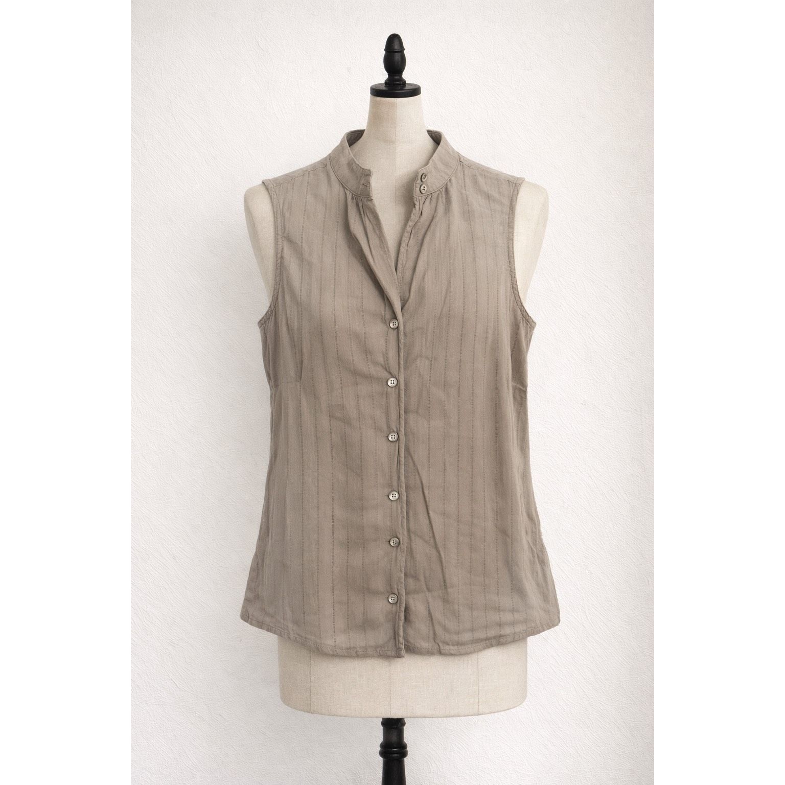 Other Blunauta Sleeveless Cotton Button Front Blouse Women’s IT 42 Size S / US 4 / IT 40 - 1 Thumbnail