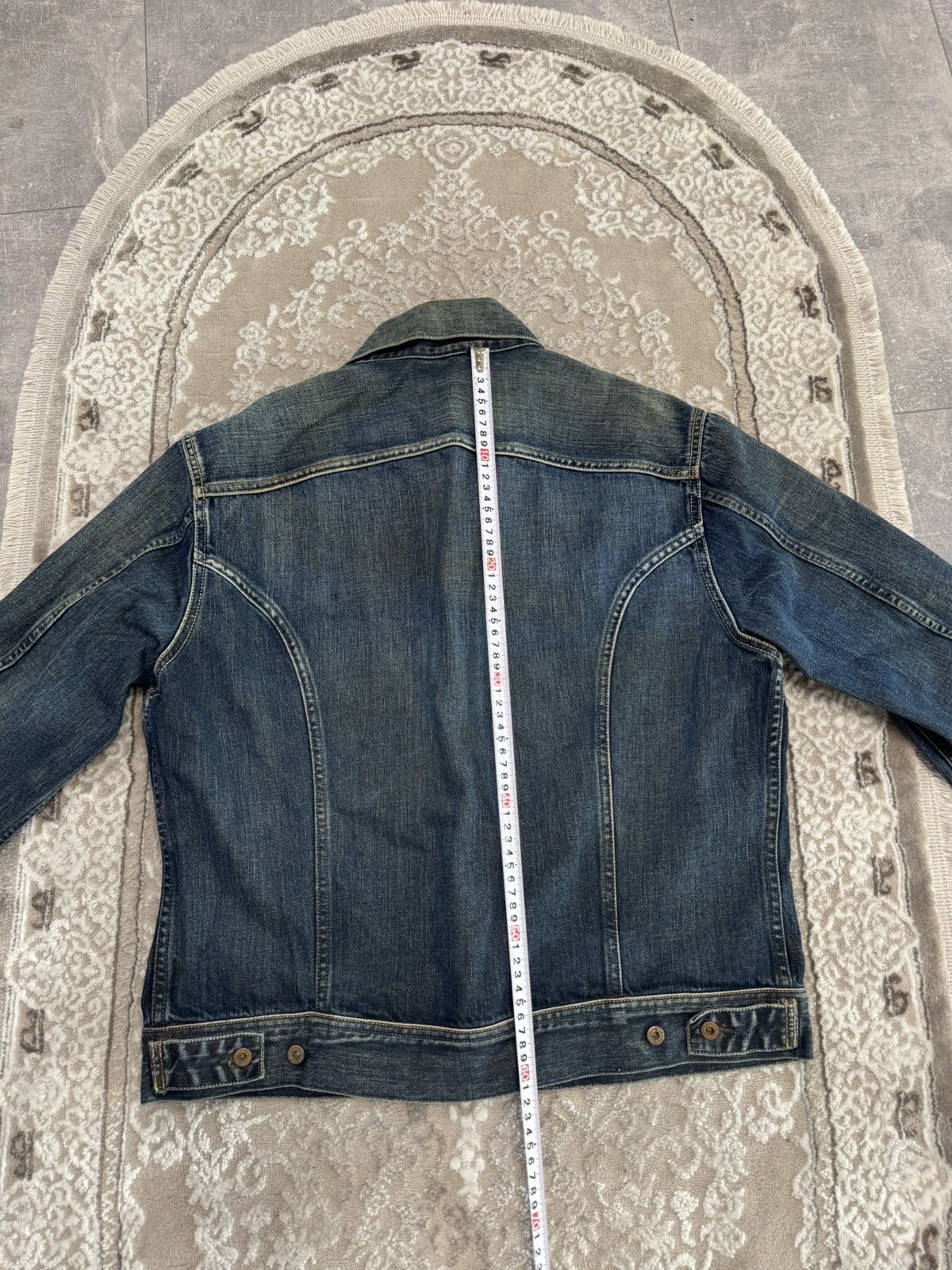 Diesel Vintage Diesel distressed denim jeans jacket size Size US L / EU 52-54 / 3 - 14 Thumbnail