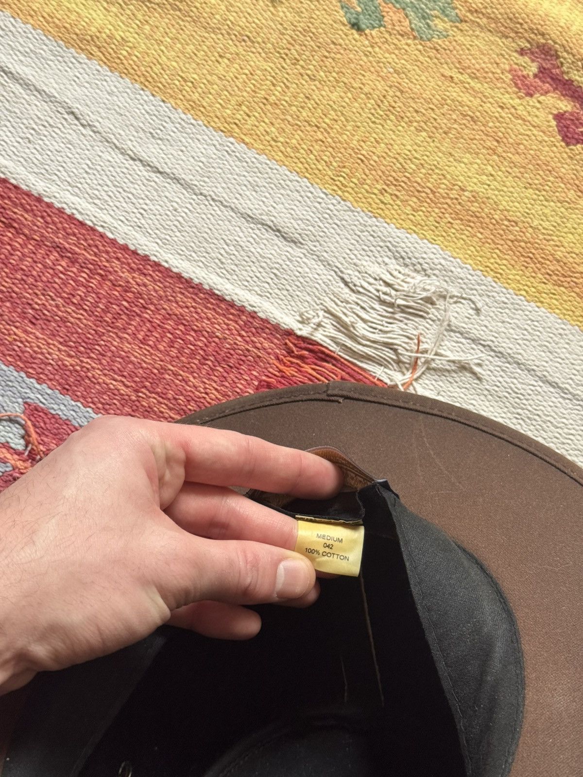 Stetson Vintage P. G. Field Sunfaded Australian Brown Cowboy Hat Size ONE SIZE - 8 Thumbnail