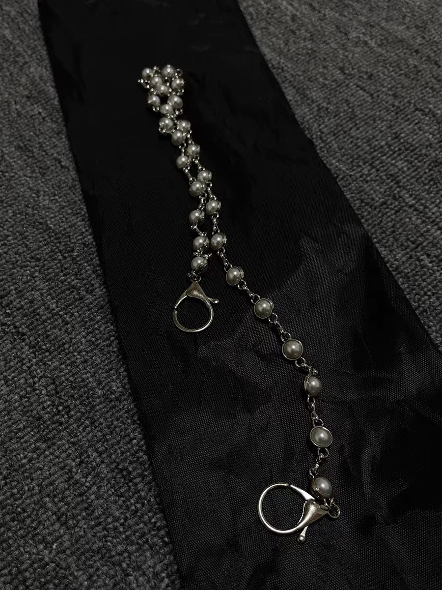 Jewelry Minimalism Pearl y2k Retro Style Unisex Punk Pants Chain Size ONE SIZE - 2 Thumbnail