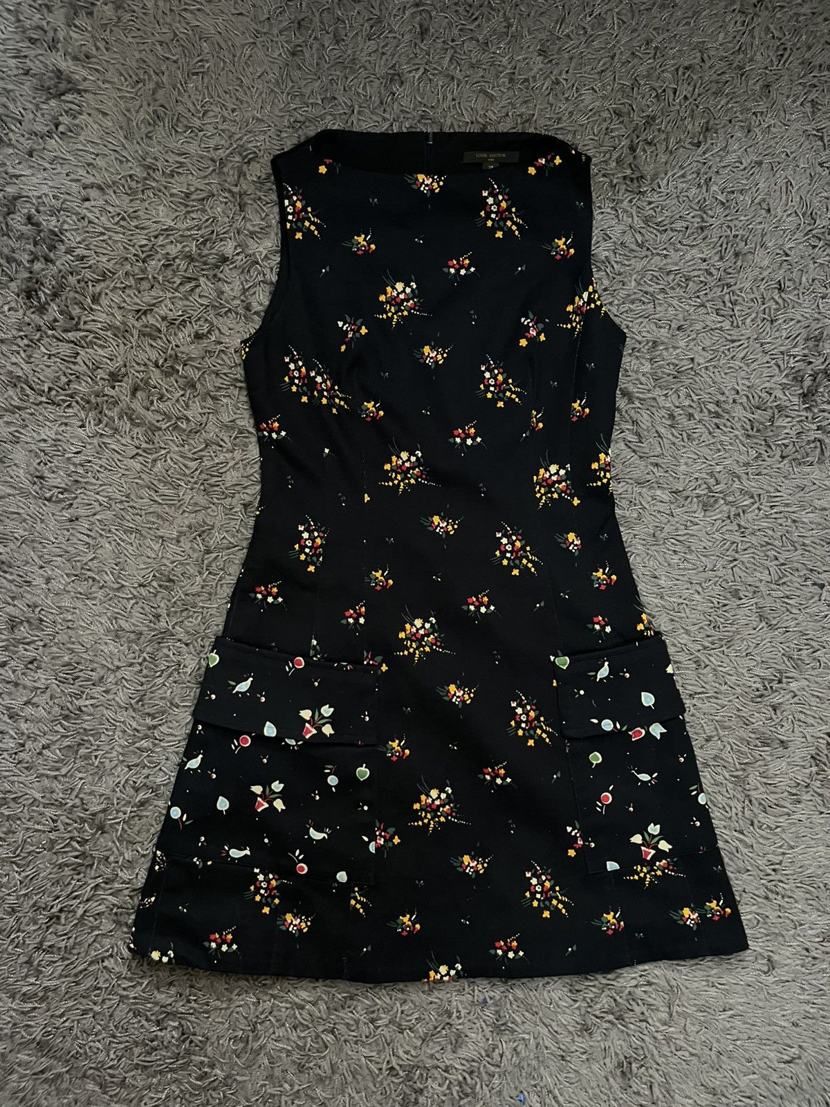 Louis Vuitton SS17 Tent dress floral by Nicolas Ghesquiere #B3 Size S / US 4 / IT 40 - 11 Thumbnail