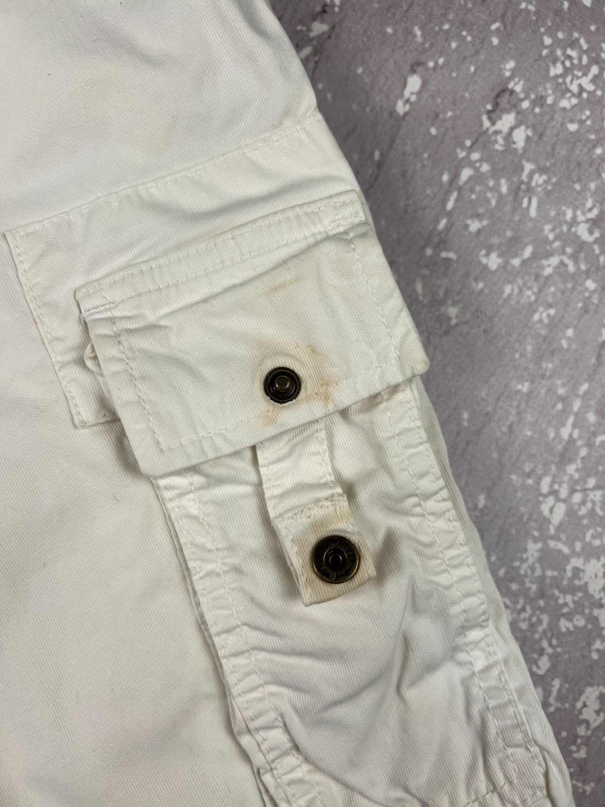 Aeronautica Militare Aeronautica Militare Cotton Cargo Bermuda Shorts Size US 31 - 6 Thumbnail