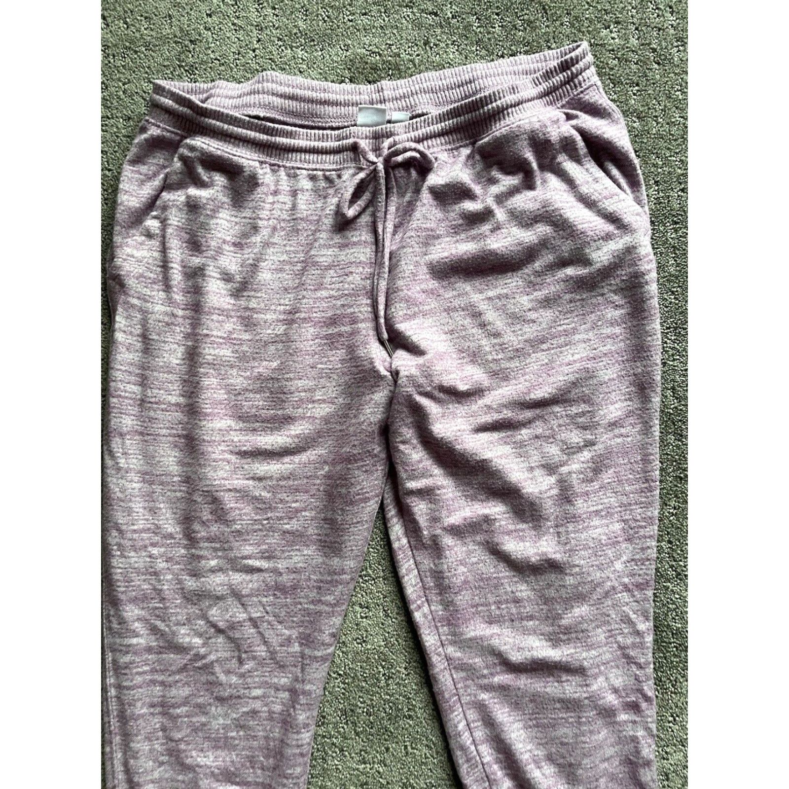 Gap Women’s Gap SweatPants Purple Solid Size Medium Lounge Size 32" / US 10 / IT 46 - 2 Thumbnail
