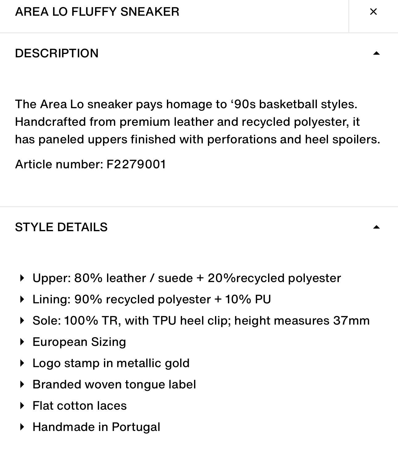 Axel Arigato Axel Arigato Area Lo Fluffy Sneakers US 9 Size US 9 / IT 39 - 3 Thumbnail