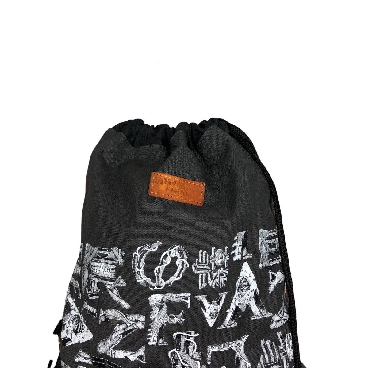 Japanese Brand 📌Vintage Biker Bag Final Japan Over Print Design Size ONE SIZE - 4 Thumbnail