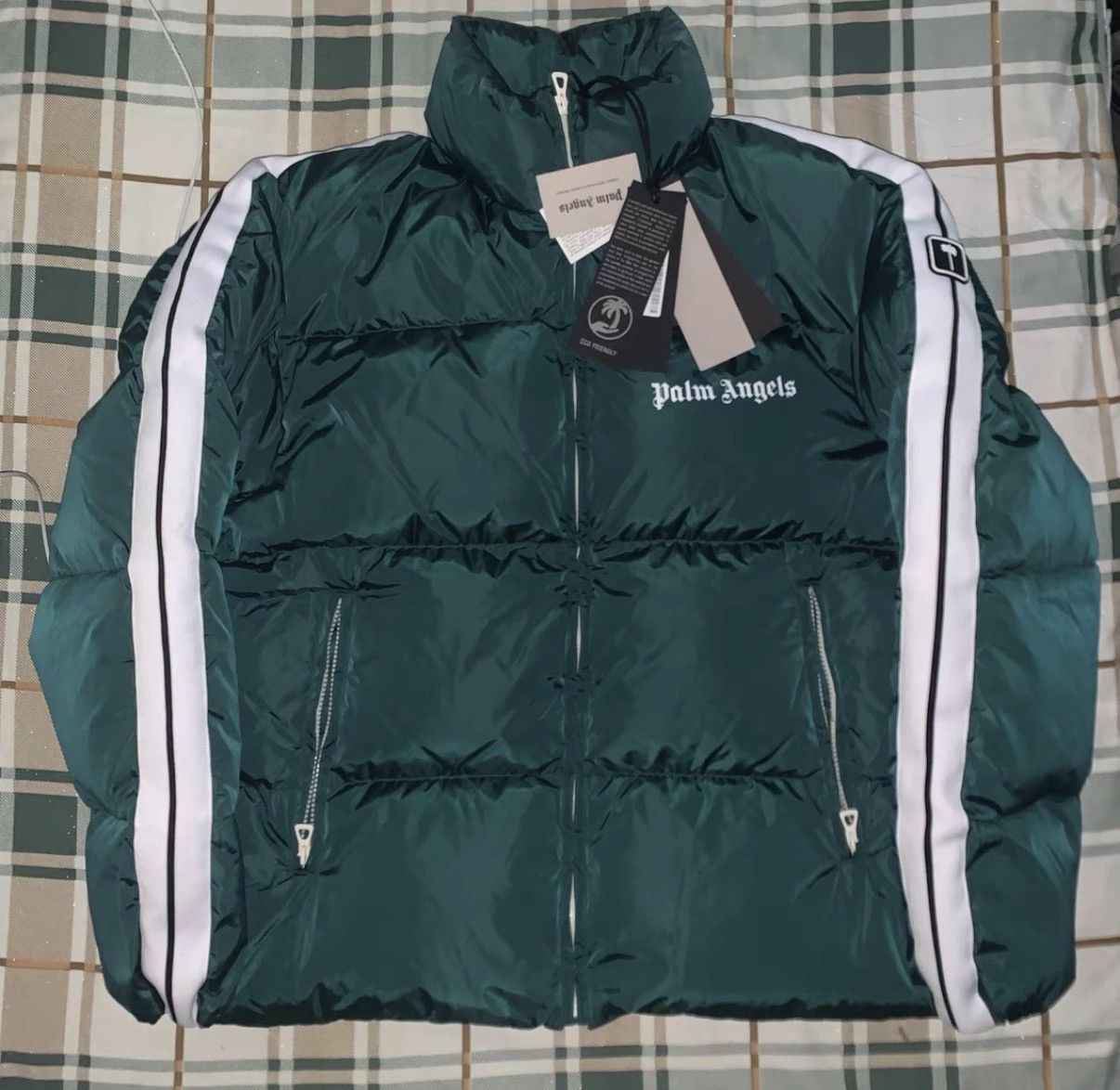 Palm Angels Brand new with tags, PALM ANGELS FW22 down jacket Size US M / EU 48-50 / 2 - 1 Thumbnail