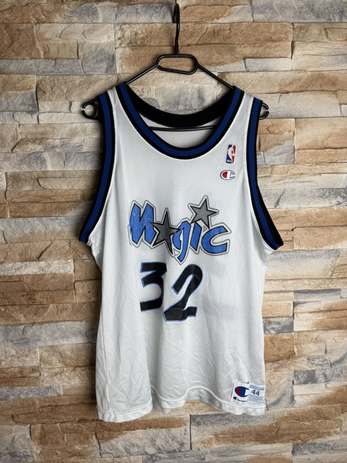 Champion × NBA × Vintage T-shirt Basketball O'Neal Orlando Magic Vintage NBA 48 ig9 Size US M / EU 48-50 / 2 - 2 Thumbnail