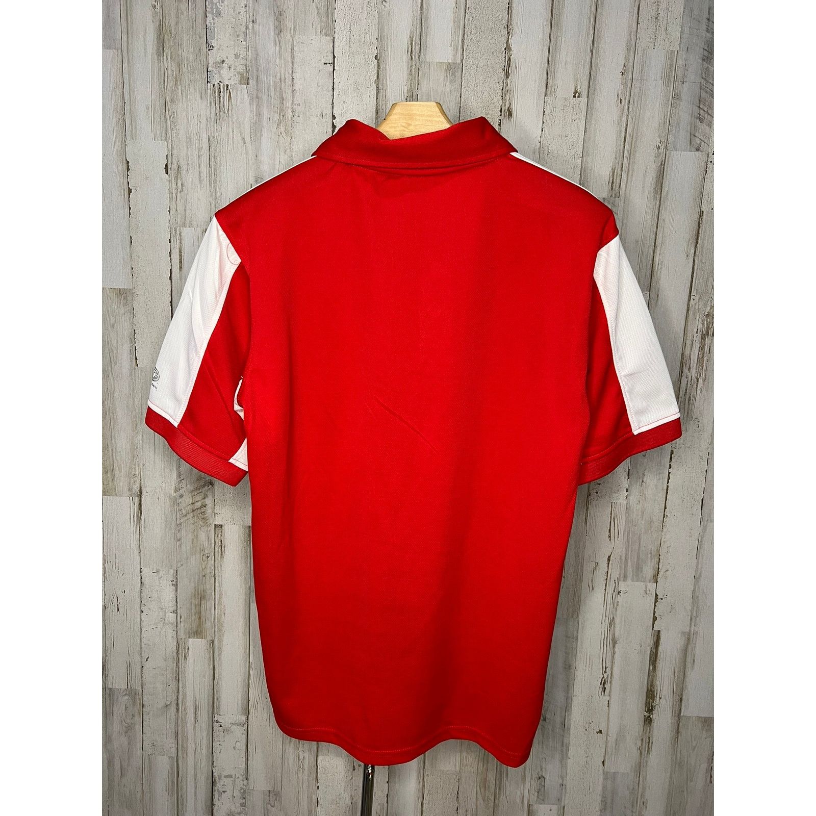 MLB Cincinnati Reds Men's Polo Shirt Red Medium Short Sleeve Size US M / EU 48-50 / 2 - 3 Thumbnail