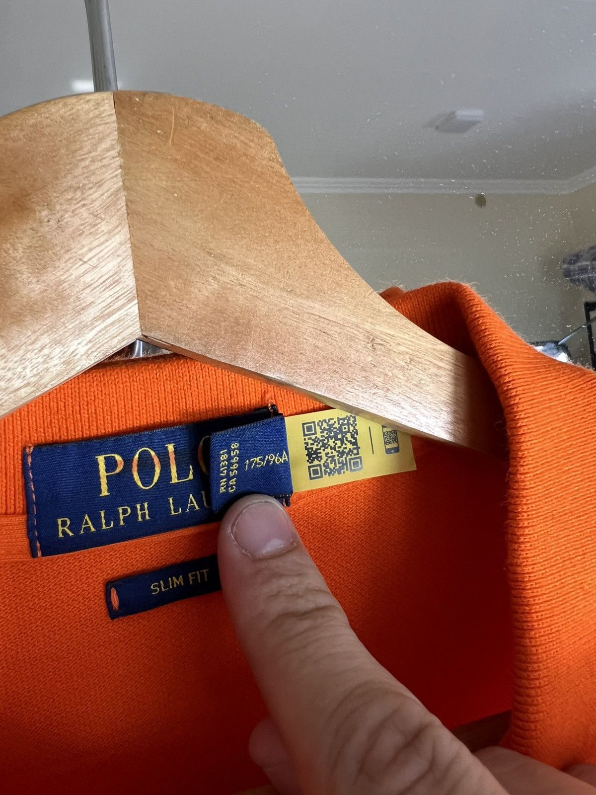 Polo Ralph Lauren 🔥 Ralph Lauren Classic Polo – Bright Orange Minimalist Y2K Size US M / EU 48-50 / 2 - 11 Thumbnail