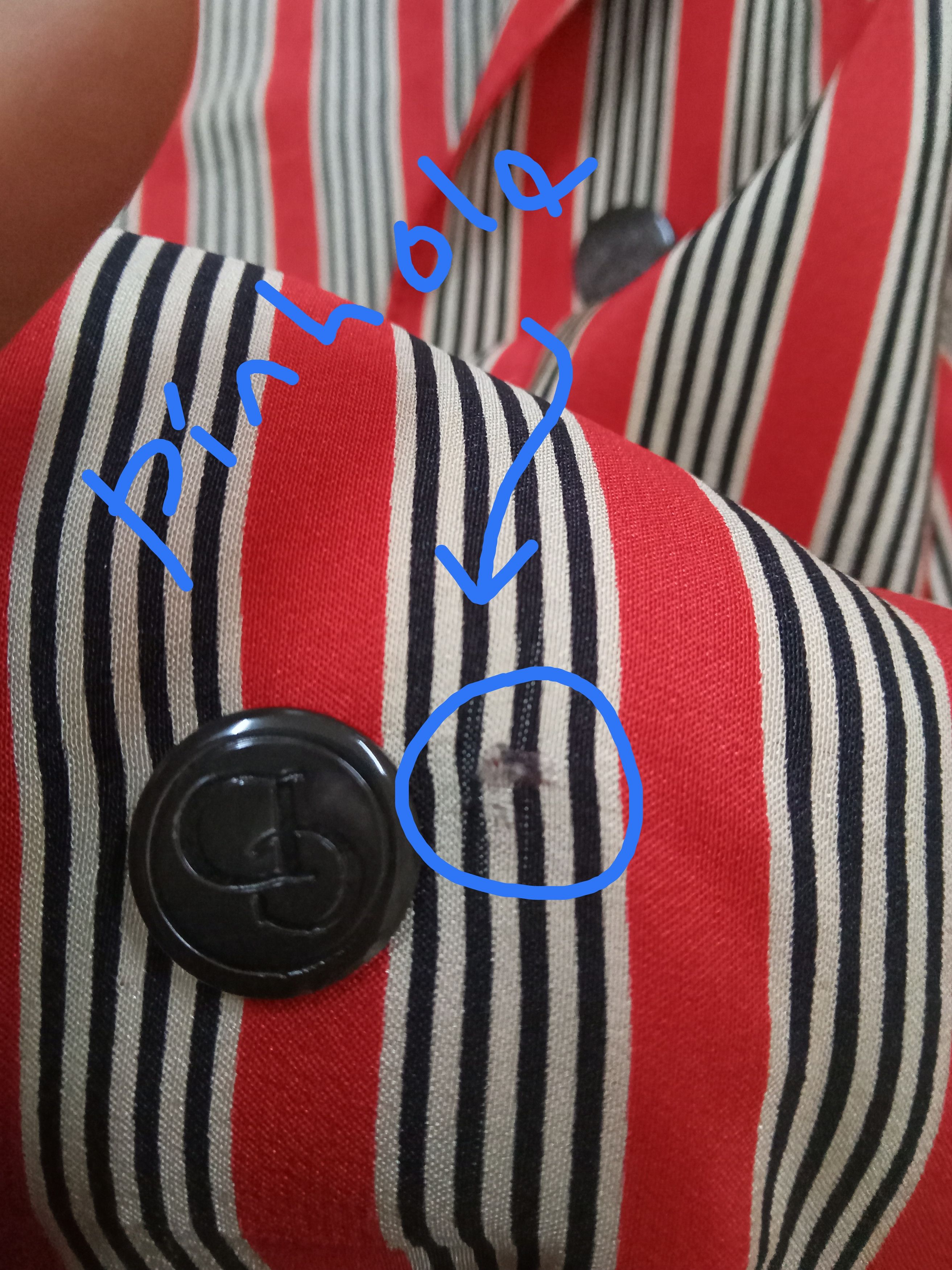 Dior × Vintage Vintage Dior Stripes Rare Button up/ Blouse Size M / US 6-8 / IT 42-44 - 9 Thumbnail