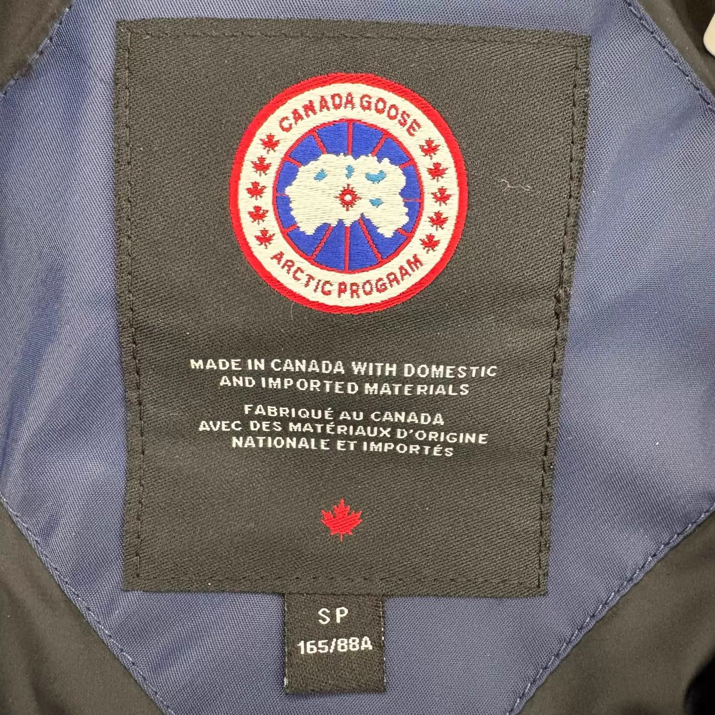 Canada Goose Canada Goose Pilot Down Jacket Blue S 3853wb Size US S / EU 44-46 / 1 - 3 Thumbnail
