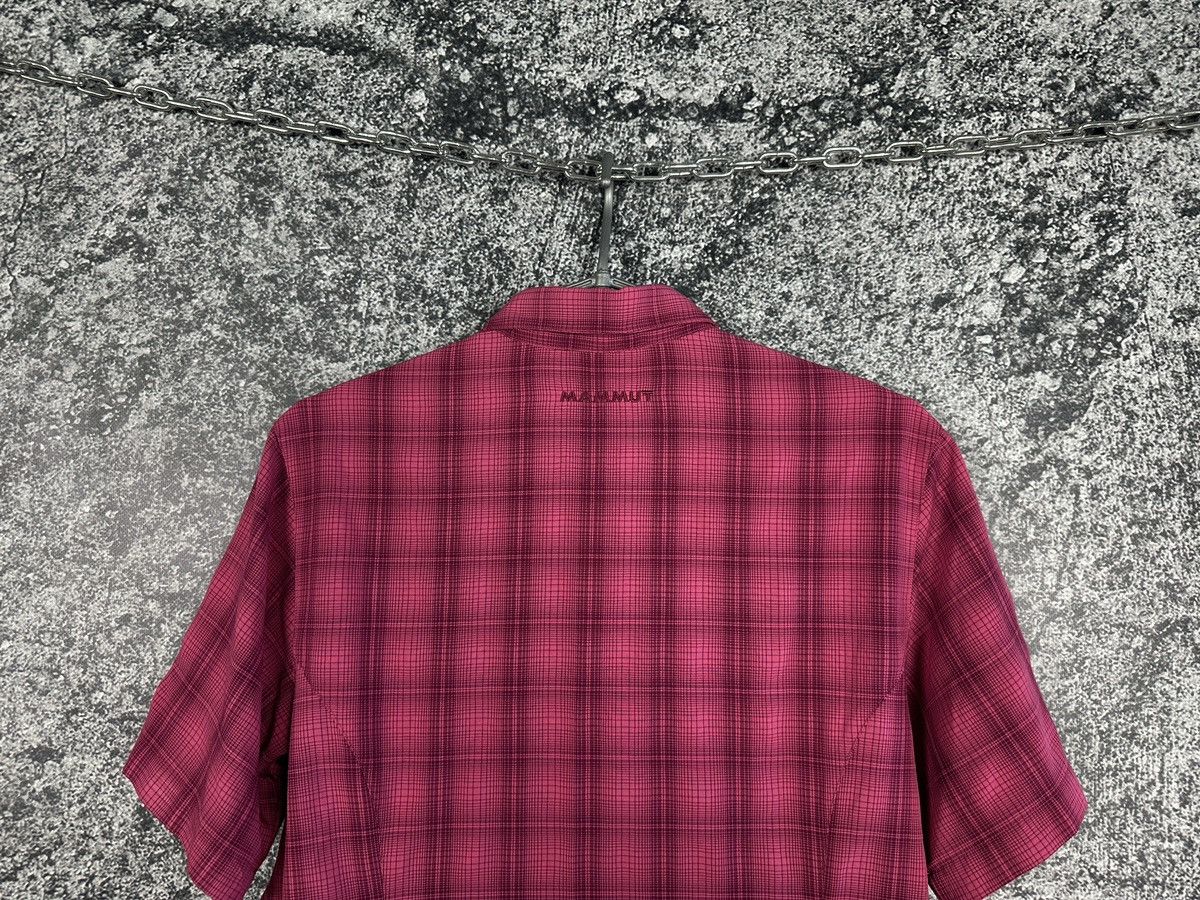 Mammut Mammut Short Sleeve Shirt Button Up Outdoor Hiking Size M-L Size M / US 6-8 / IT 42-44 - 10 Thumbnail