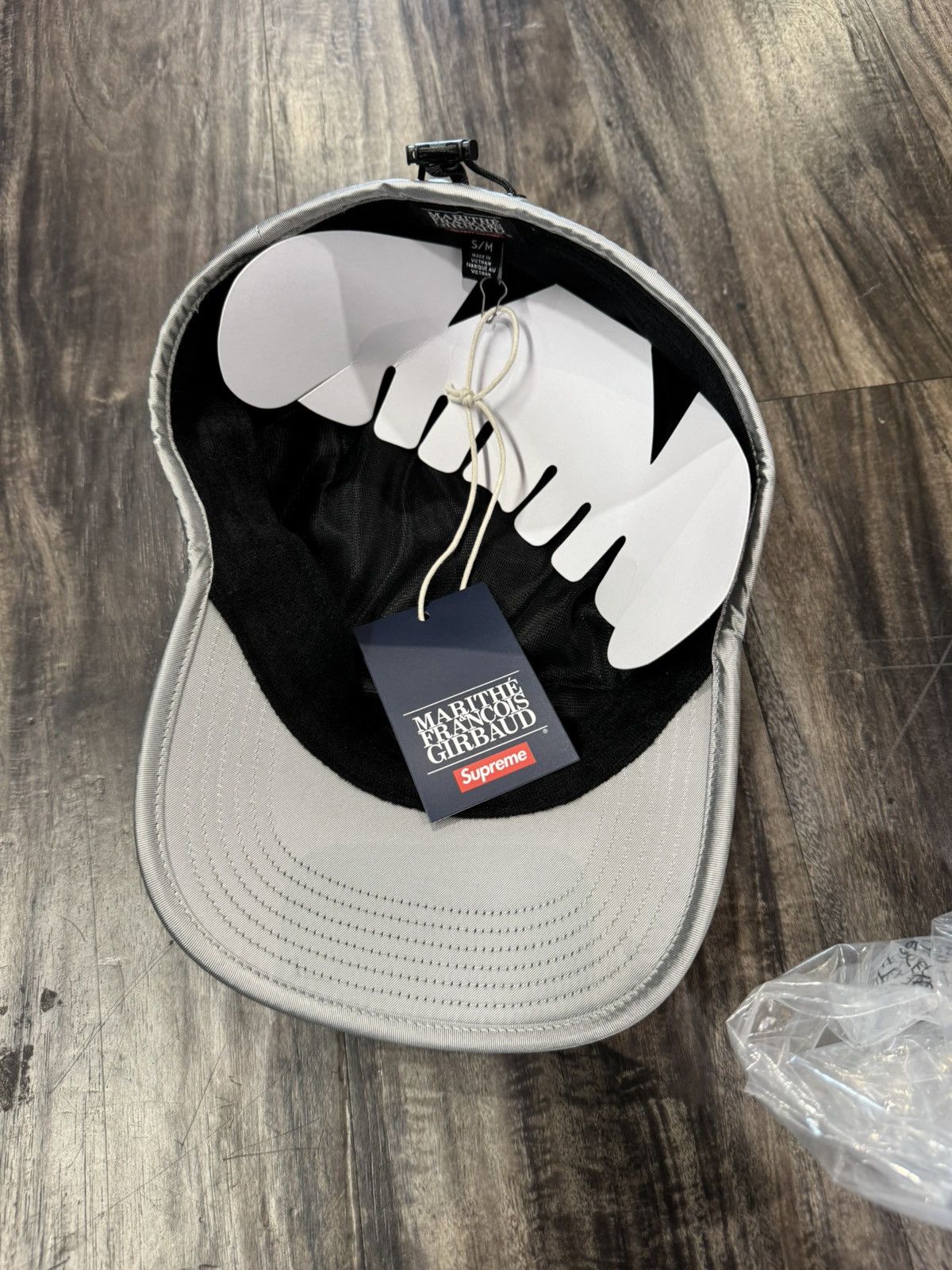 Supreme Supreme Marithe Francios Girbaud Sport Camp Cap Silver Hat Size ONE SIZE - 2 Thumbnail
