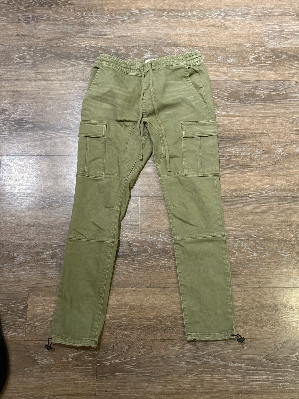 Pacsun × Vintage Pacsun Cargo pants Olive green Size US 32 / EU 48 - 1 Thumbnail