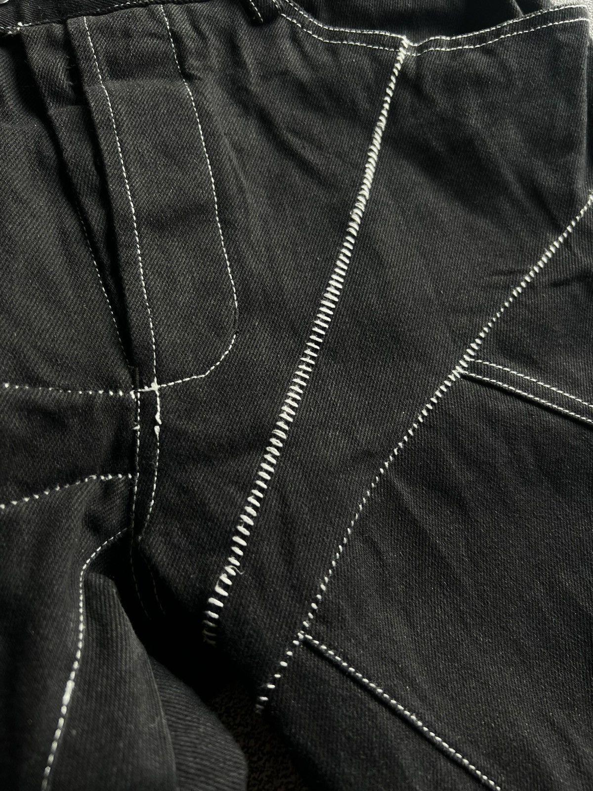 14th Addiction Chaunk Drklac SS17 Denim Pants Size US 33 - 8 Thumbnail
