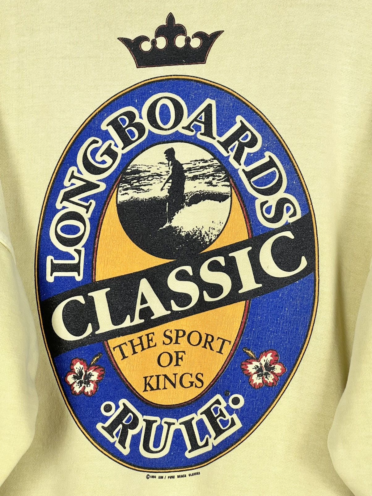 Billabong 90s Vintage Distressed Pure Beach Surf Style Sweatshirt Size US XXL / EU 58 / 5 - 6 Thumbnail