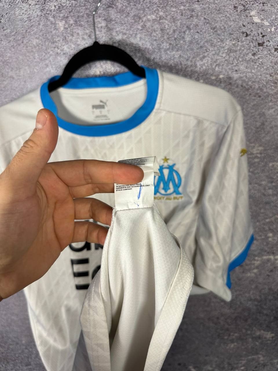 Puma × Vintage Olympique Marseille 2020/21 Puma Vintage Soccer Jersey Large Size US L / EU 52-54 / 3 - 10 Thumbnail