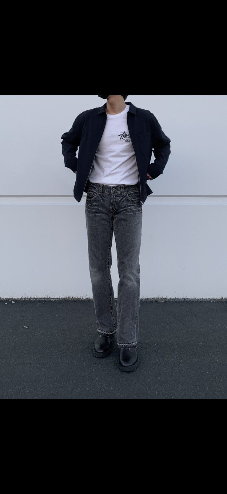 AFFXWRKS Affix Shell Blouson Jacket Navy Size US M / EU 48-50 / 2 - 2 Thumbnail