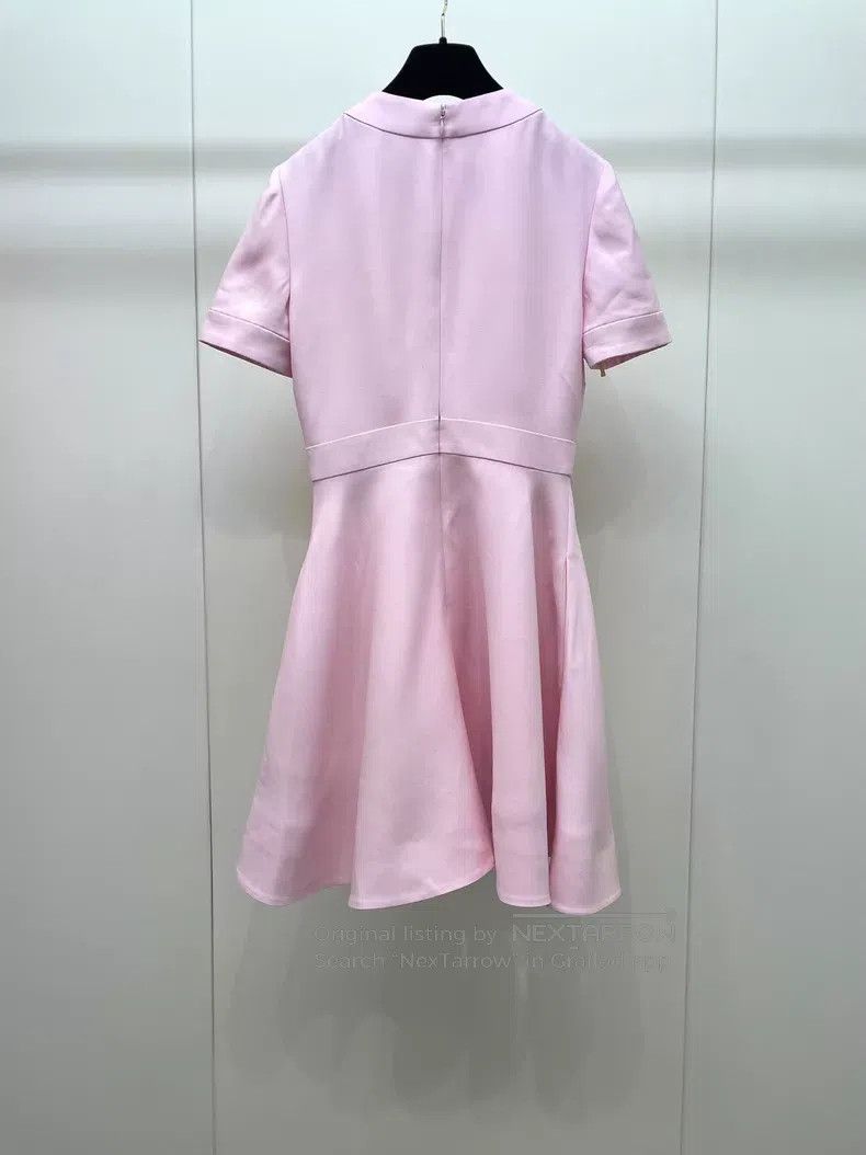 Valentino Valentino Pink bow dress Size XS / US 0-2 / IT 36-38 - 2 Thumbnail