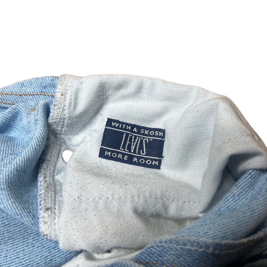 Levi's × Levi's Vintage Clothing × Vintage Vintage Levi’s Skoosh Baggy Jeans Western Light Wash 34x32 Size US 34 / EU 50 - 11 Thumbnail