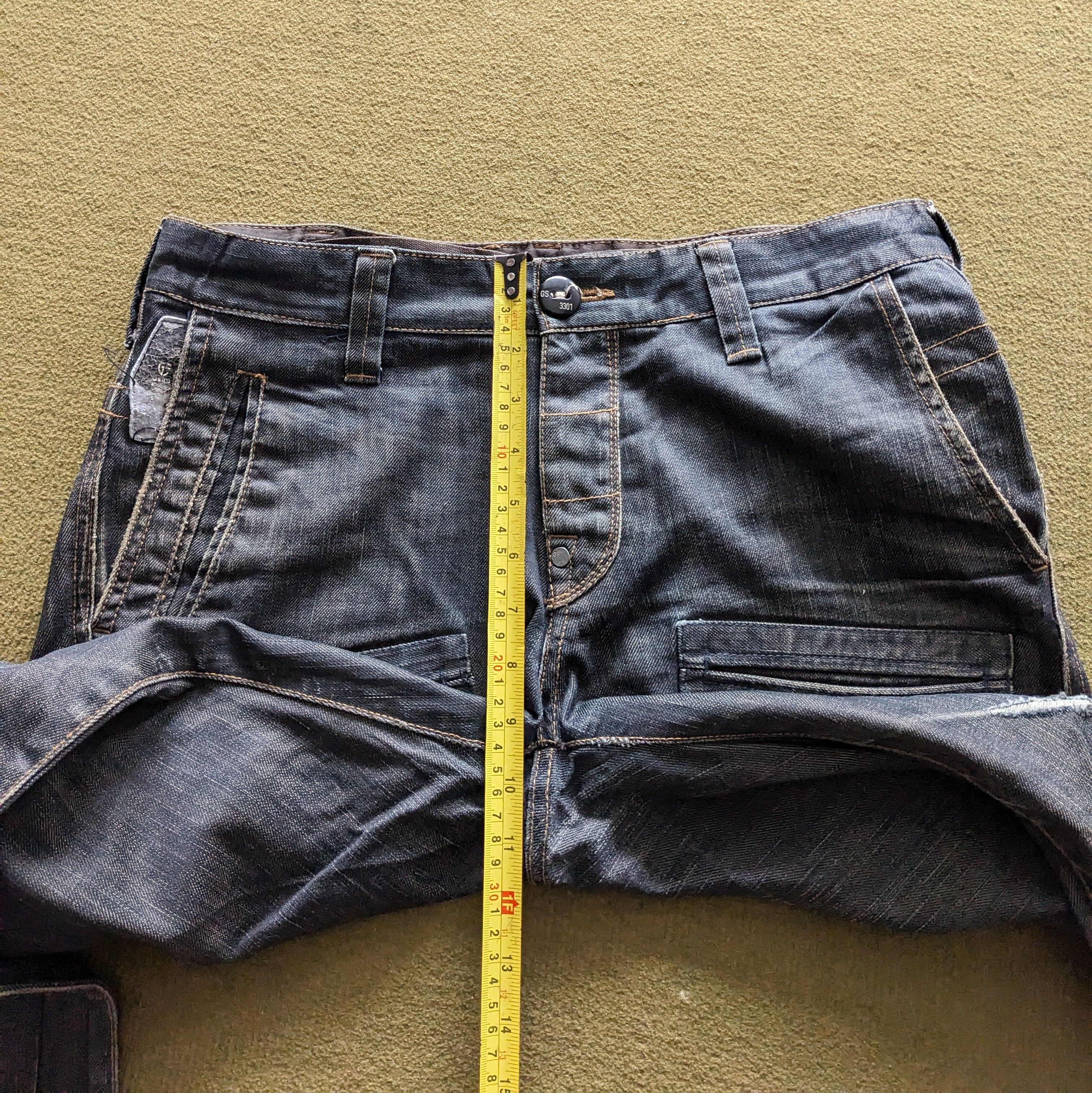 G-Star Vintage G-STAR RAW Japanese Fashion Brand Denim Jeans Size US 32 / EU 48 - 7 Thumbnail