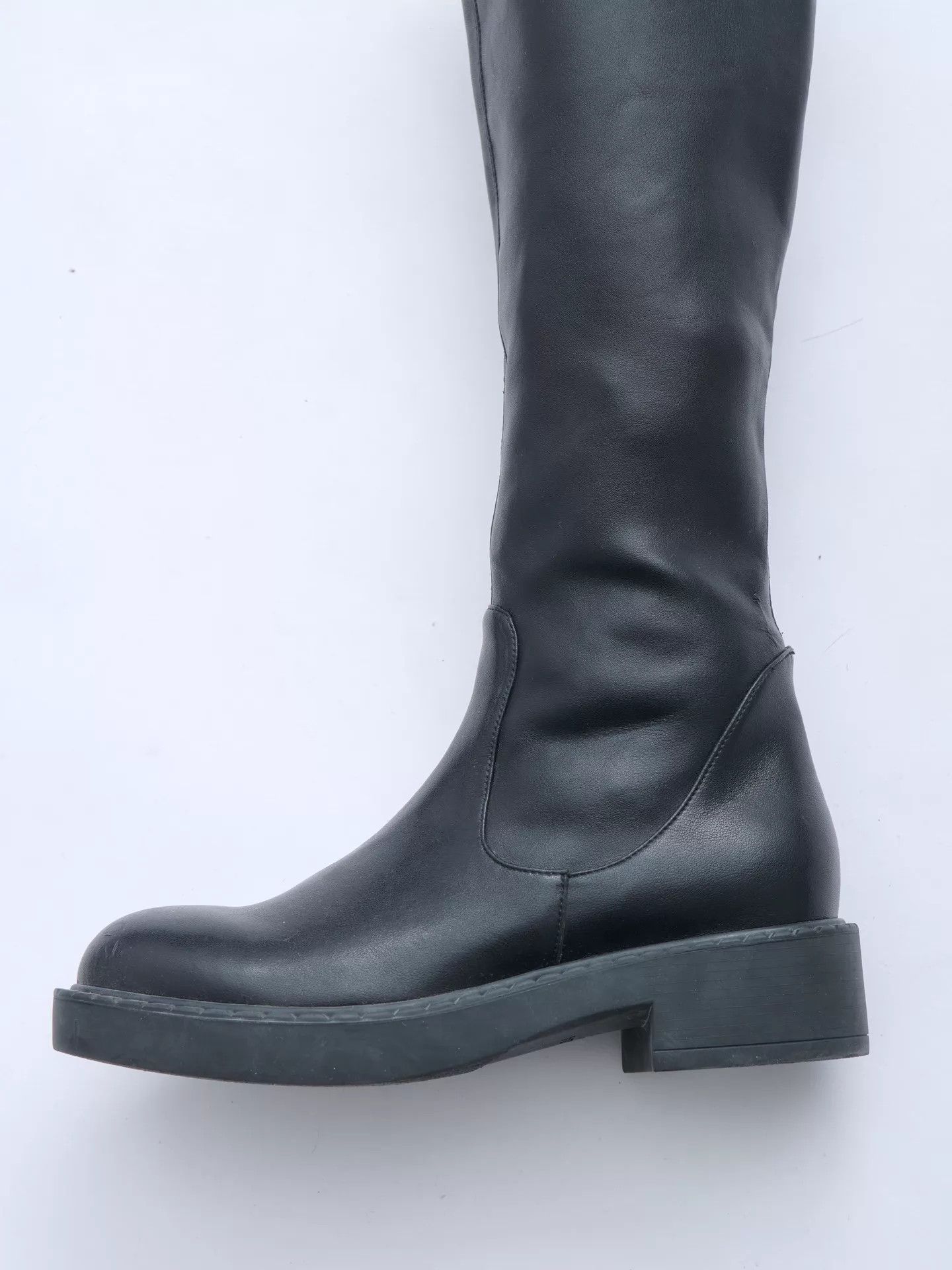 Prada PRADA 00s Archive Mid-Calf Platform Leather Boots Size 37 Size US 6.5 / IT 36.5 - 7 Thumbnail