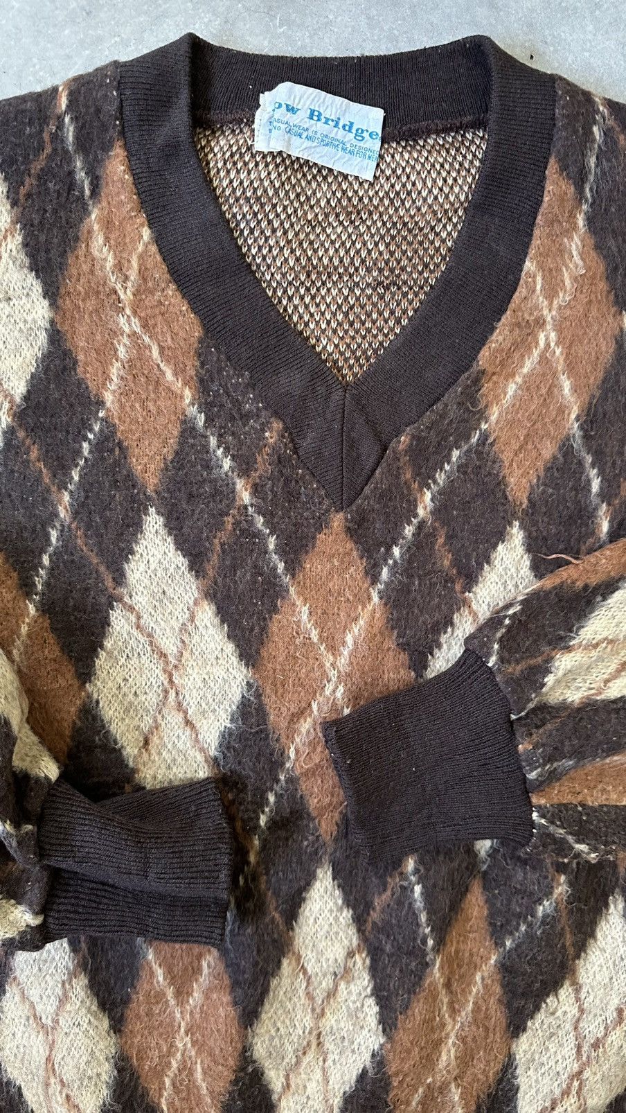 Vintage VINTAGE LOW BRIDGES KNIT SWEATER Size US L / EU 52-54 / 3 - 2 Thumbnail