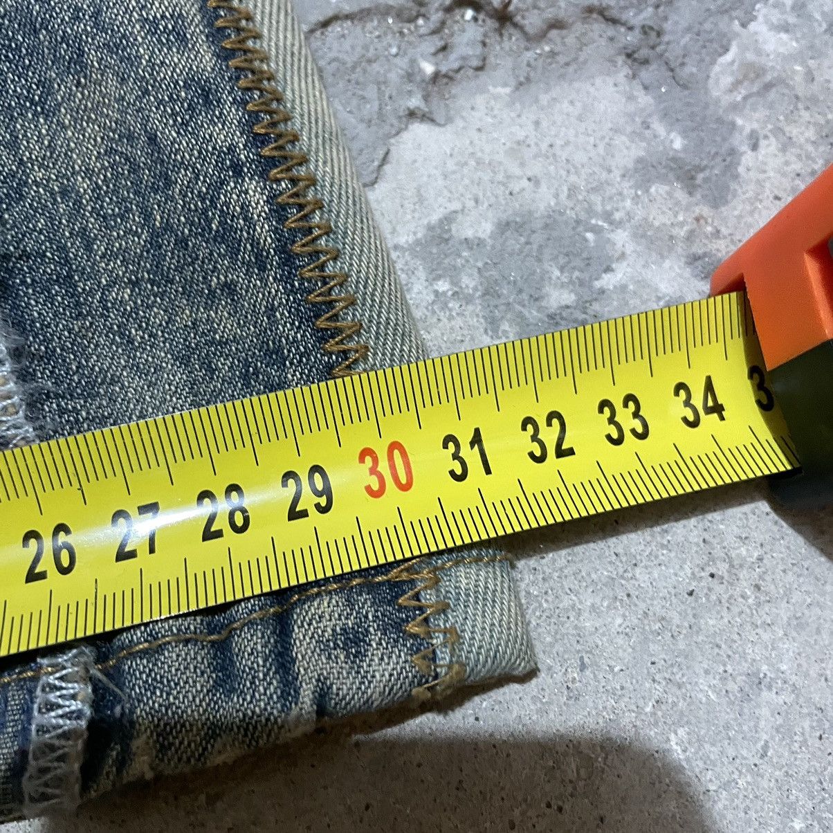 If Six Was Nine × Tornado Mart × Vintage Vintage fishbone boot cut flared jeans Size US 32 / EU 48 - 10 Thumbnail