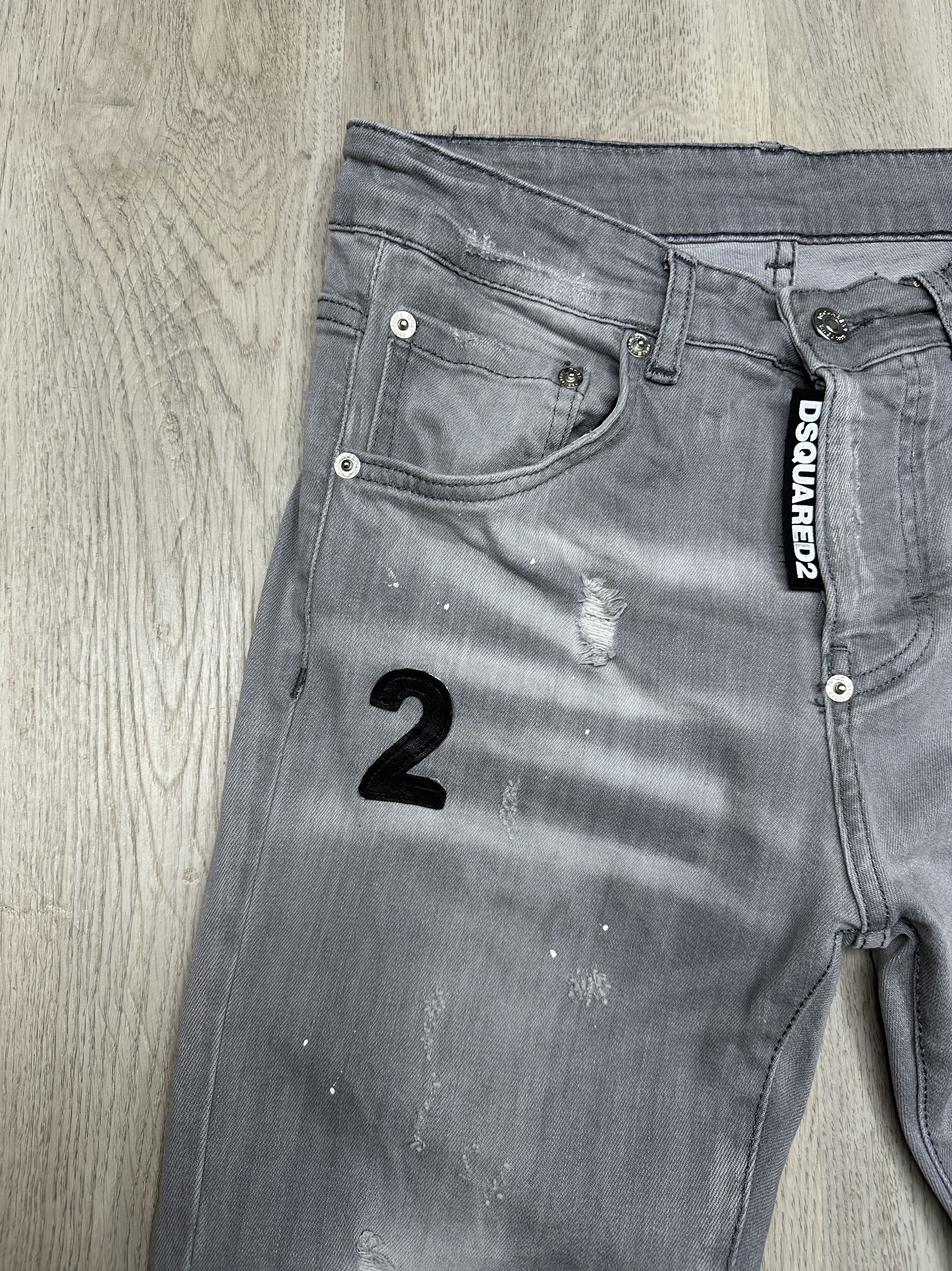 Dsquared2 DSquared 2 Distressed Denim Pants Jeans Size 28" / US 6 / IT 42 - 3 Thumbnail