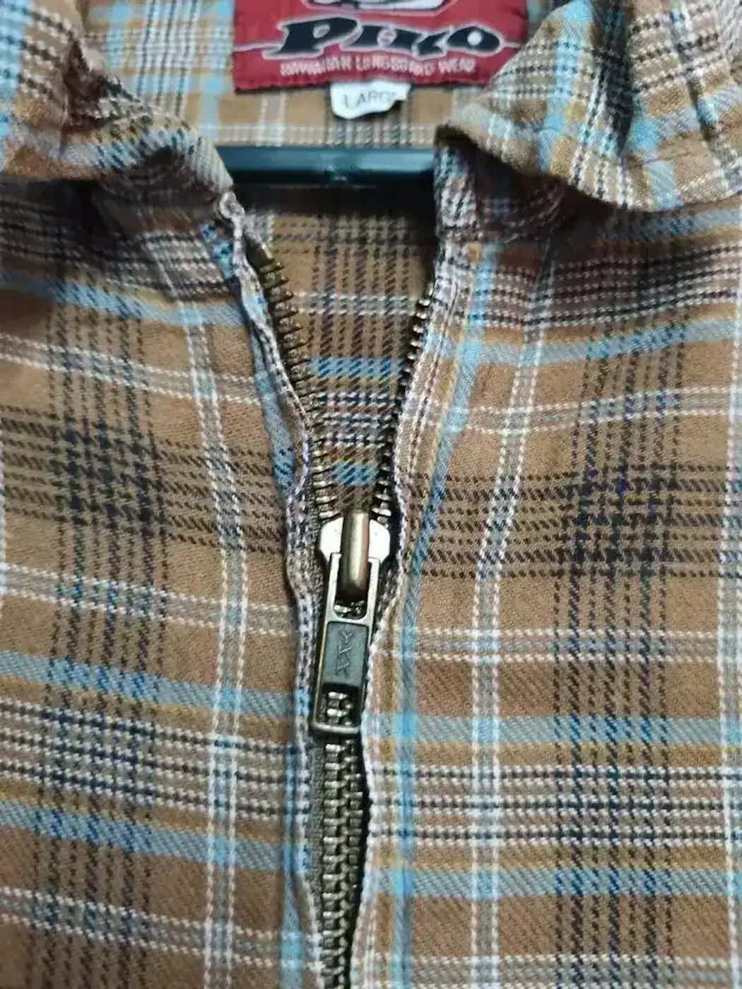 Vintage Vintage Piko Madras Pattern Jacket Size US L / EU 52-54 / 3 - 3 Thumbnail