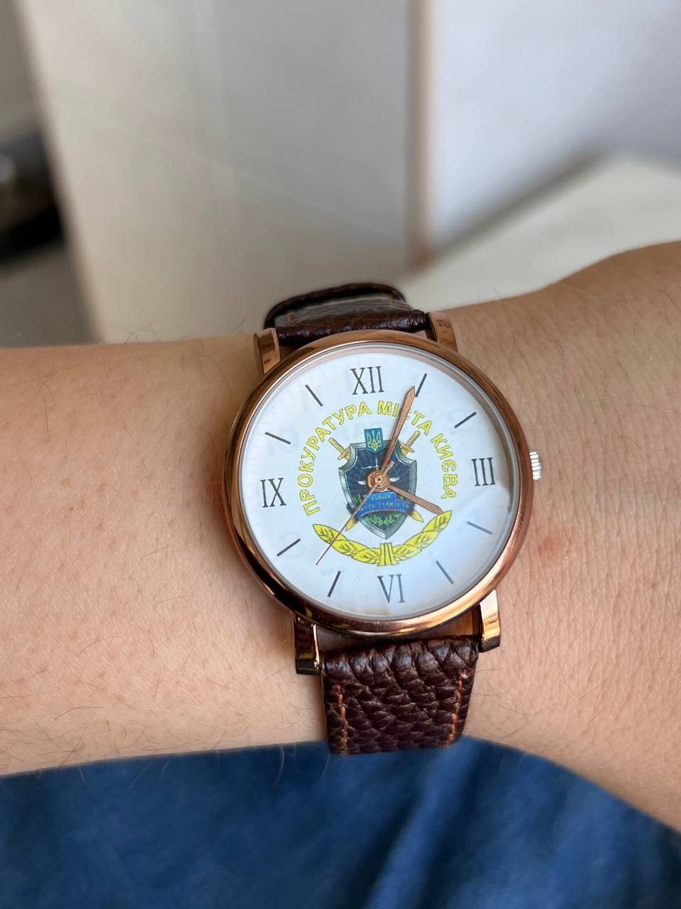Vintage Police of Kiev👮‍♂️ Japanese style futuristic Watch Y2K