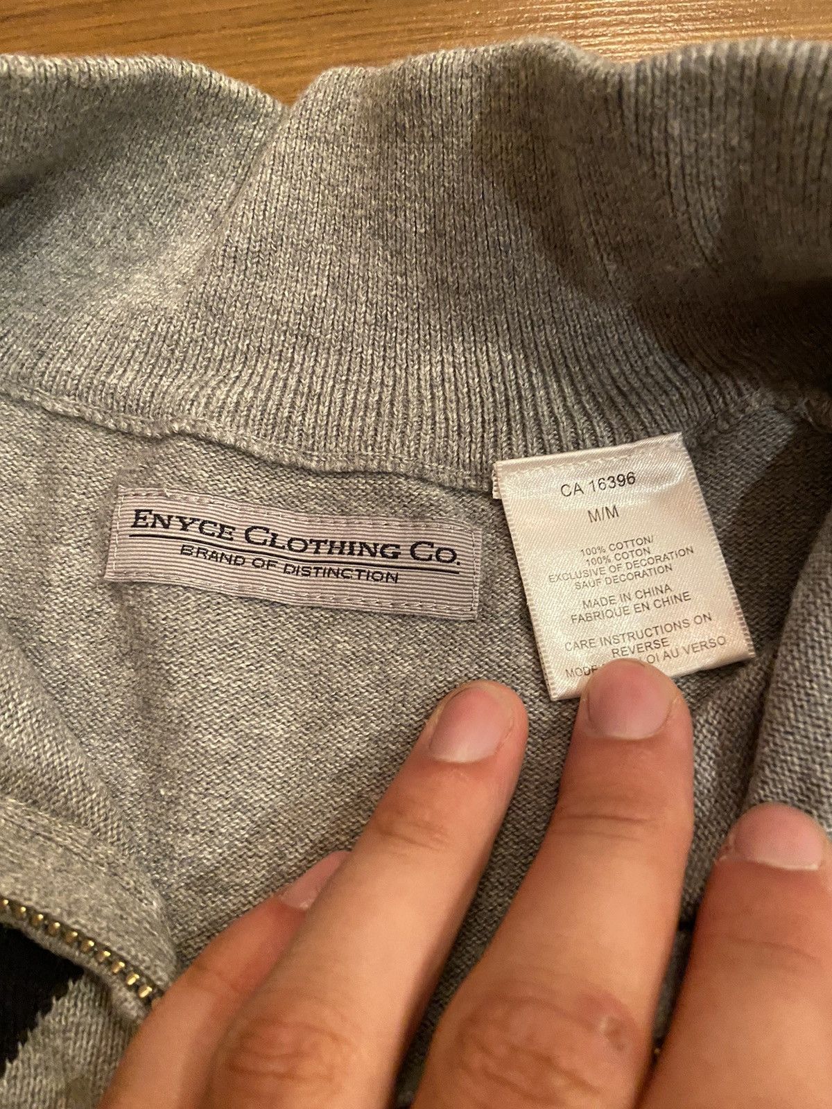 Enyce ENYCE GREY ZIP UP Y2K Size US M / EU 48-50 / 2 - 4 Thumbnail