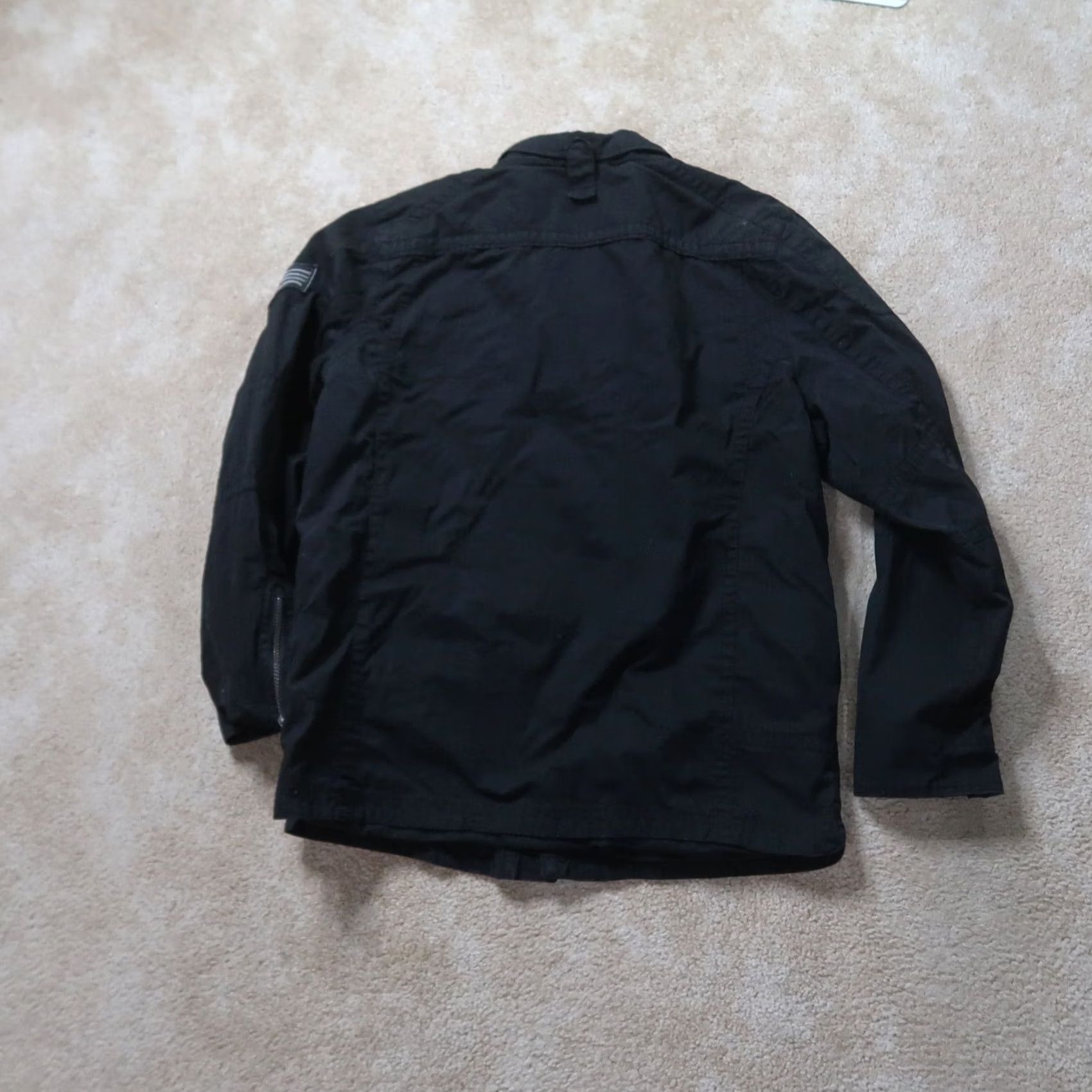 Vintage BKE Buckle Jacket Men’s XL Athletic Military Full Zip Hooded Winter Coat Gray Size US XL / EU 56 / 4 - 7 Thumbnail