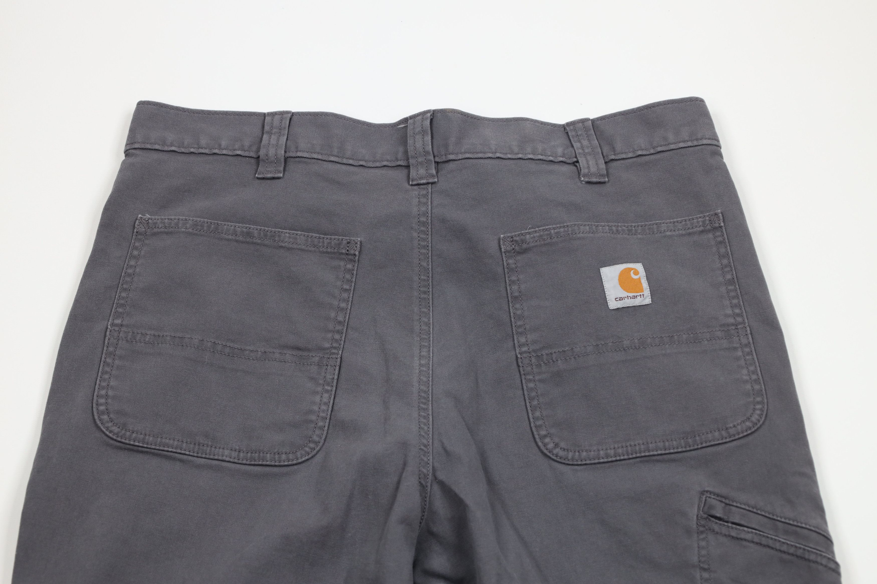 Carhartt × Vintage Vintage Y2K Carhartt Fit Wide Leg Dungaree Pants Gray Size US 36 / EU 52 - 9 Thumbnail