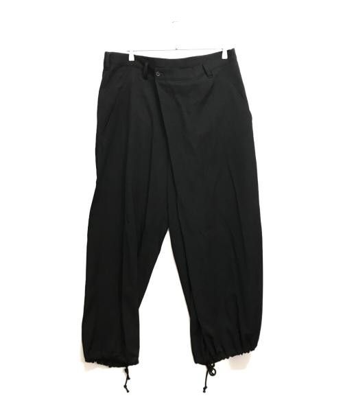 Yohji Yamamoto Yohji Yamamoto pour homme W/GABARDINE LEFT TUCK PANTS Size US 35 - 1 Thumbnail