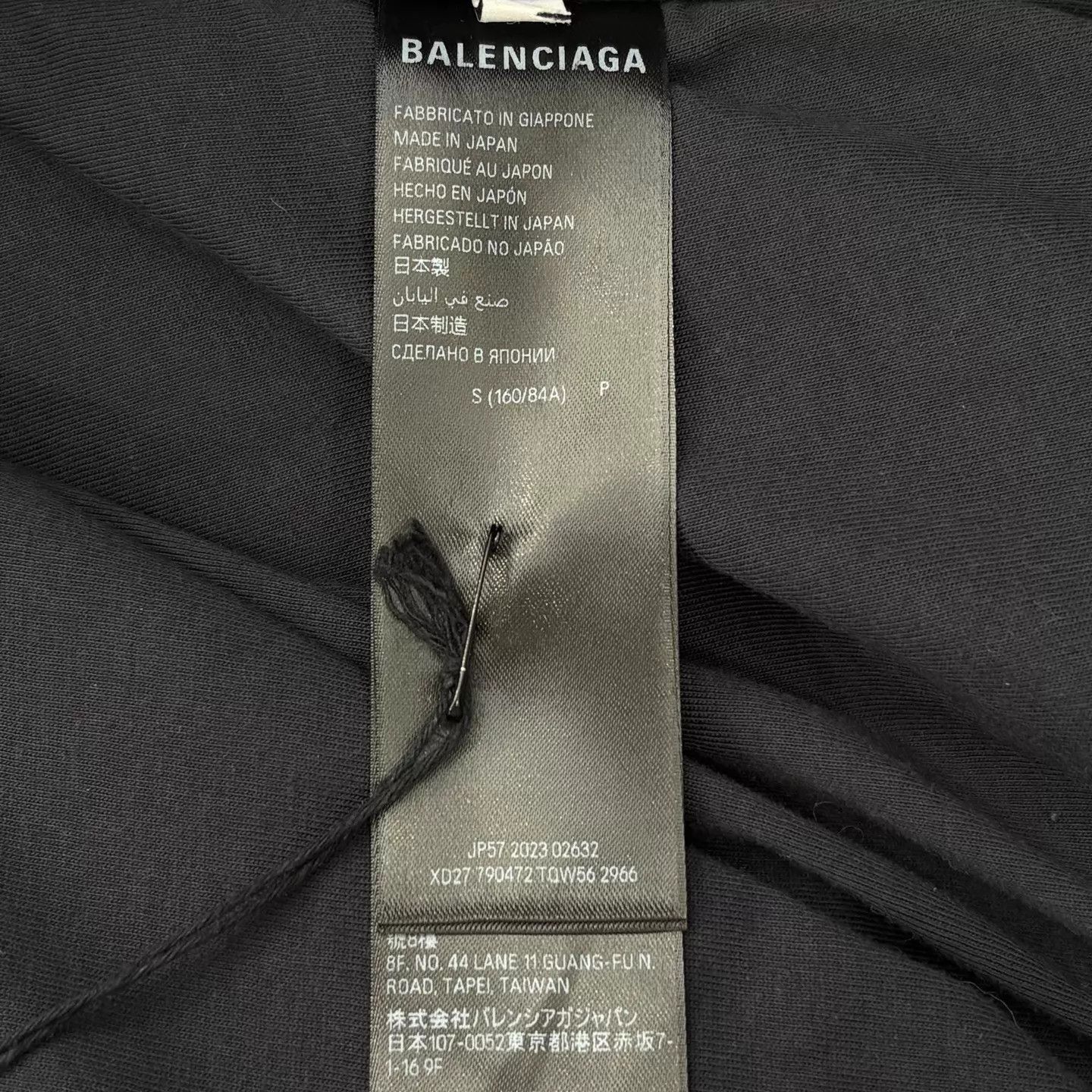 Balenciaga Balenciaga Vintage Back Logo Gray Cotton Jacket Size S Size S / US 4 / IT 40 - 4 Thumbnail