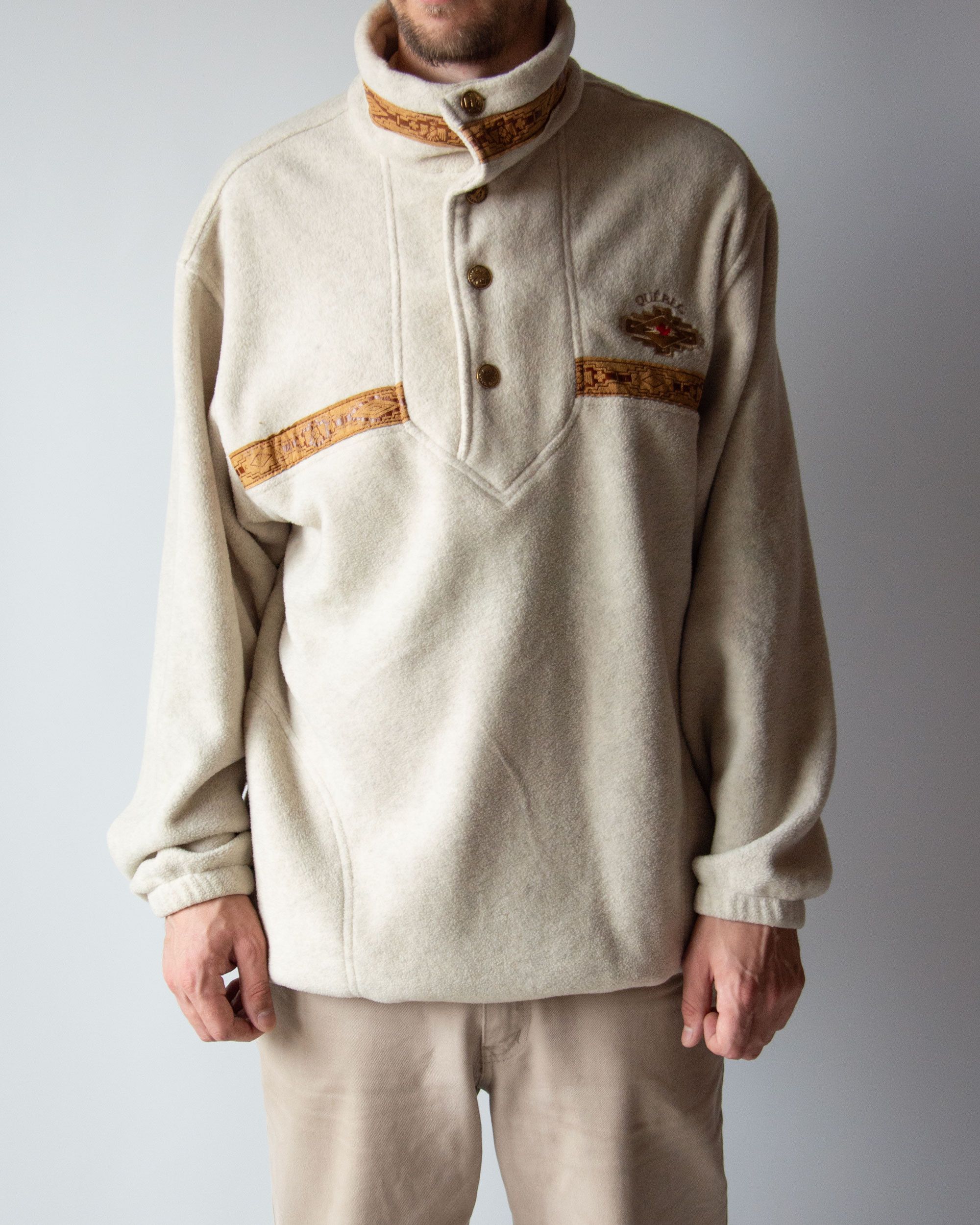 Vintage Vintage Fleece Cityscape Size US XL / EU 56 / 4 - 1 Thumbnail